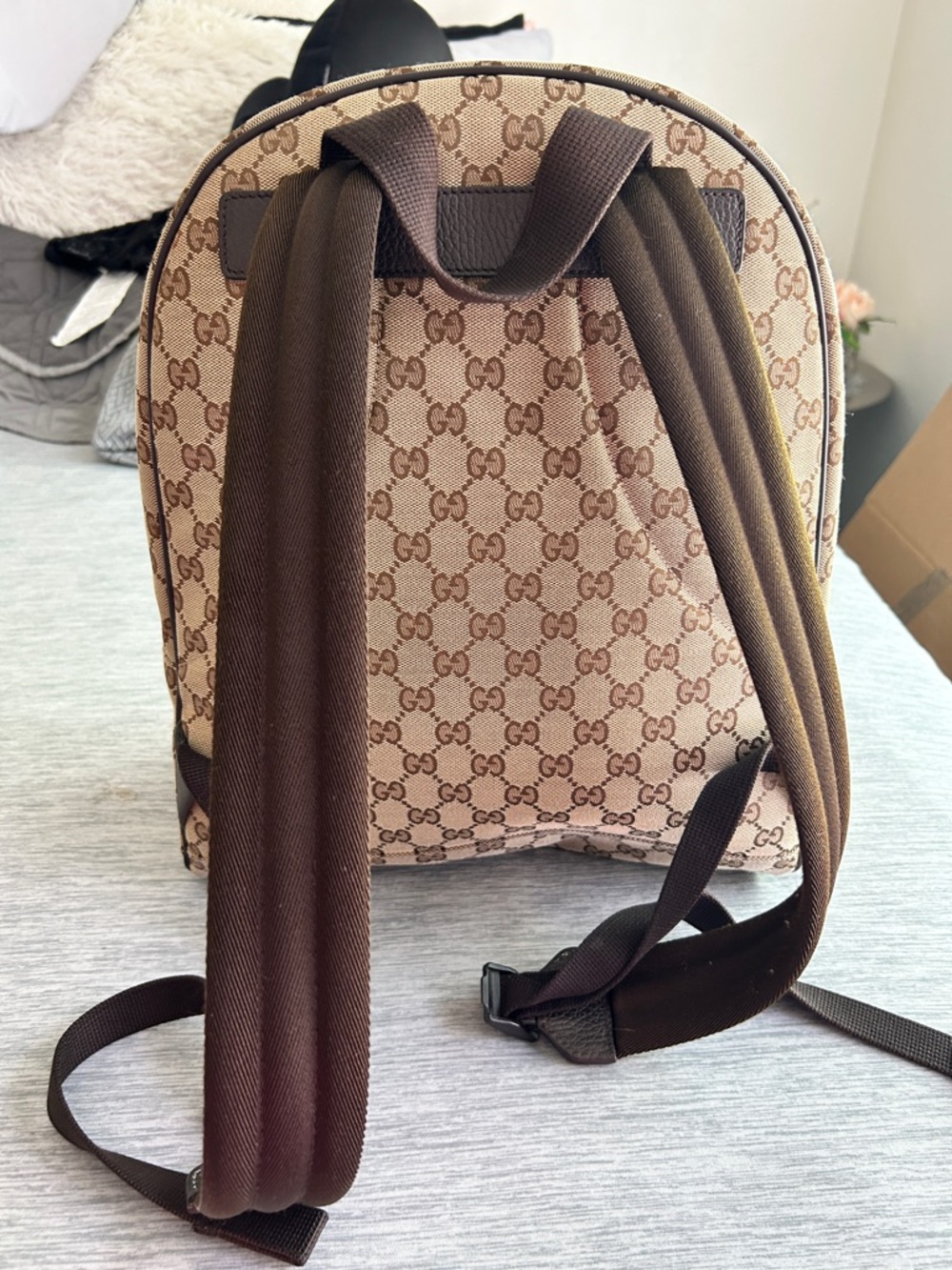 Gucci GG Canvas Backpack - Picture 6 of 16